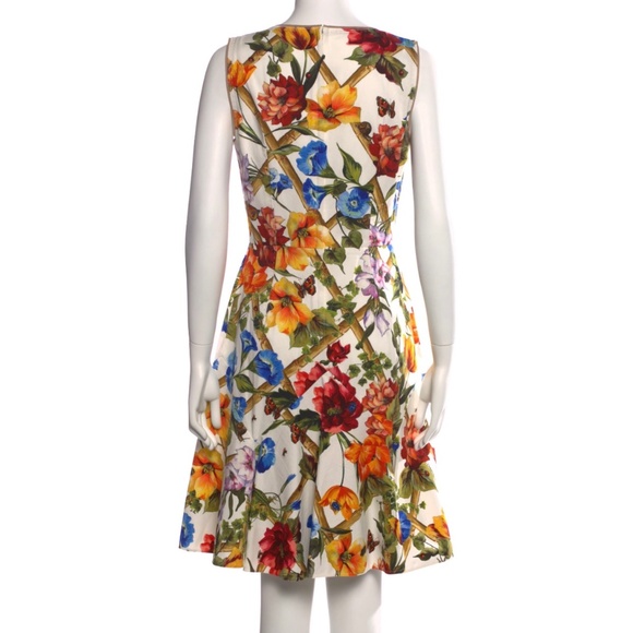 Nwot dolce gabanna bamboo floral print dress - Picture 5 of 6